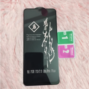 Oppo F19 Pro "Rainbo HD Tempered Glass Screen Protector"and Glass Screen Cleaner 1 Set