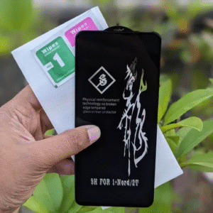 Rinbo Protective Glass Protector For Oneplus Nord 2T and Glass Screen Cleaner 1 Set